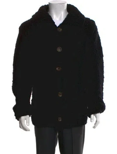 Pre-owned Maison Margiela Vintage 2004 Cardigan In Black