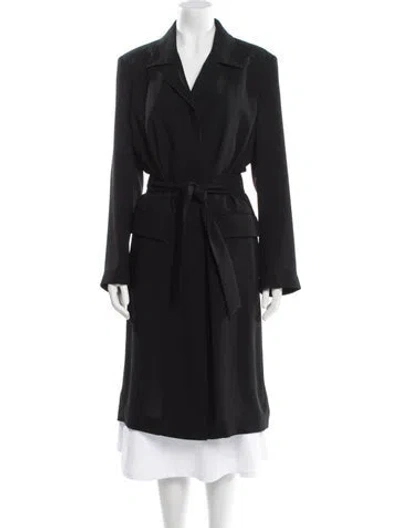 Pre-owned Maison Margiela Vintage 2004 Trench Coat In Black