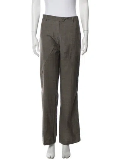 Pre-owned Maison Margiela Vintage 2005 Straight Leg Pants In Grey