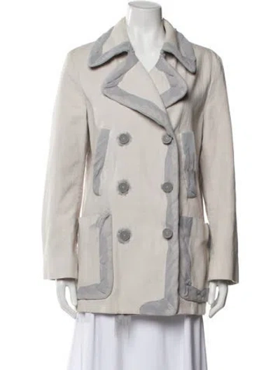 Pre-owned Maison Margiela Vintage 2006 Peacoat In Gray