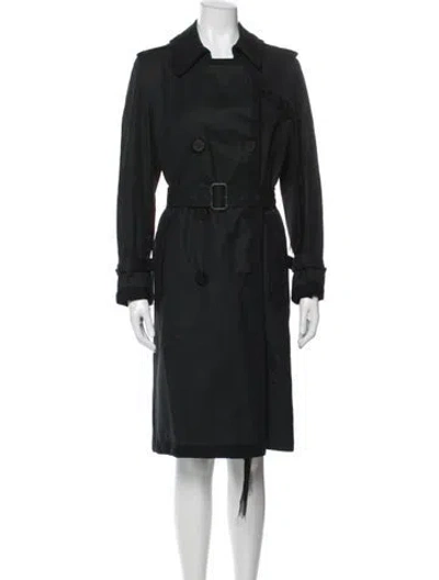 Pre-owned Maison Margiela Vintage 2006 Trench Coat In Black