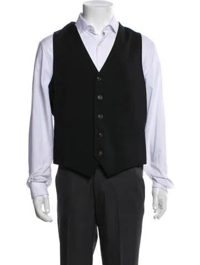 Pre-owned Maison Margiela Vintage 2008 Suit Vest In Black