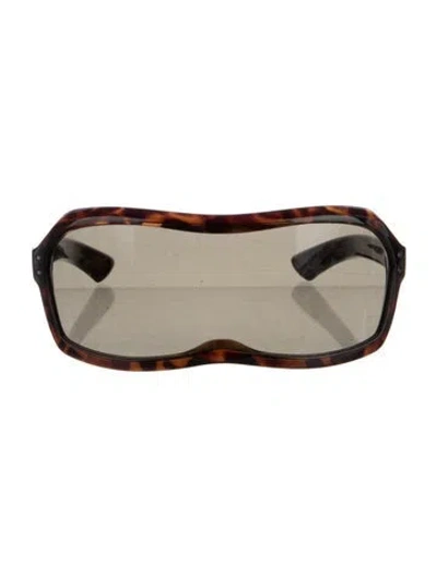 Pre-owned Maison Margiela Vintage 2009 Incognito Sunglasses In Brown