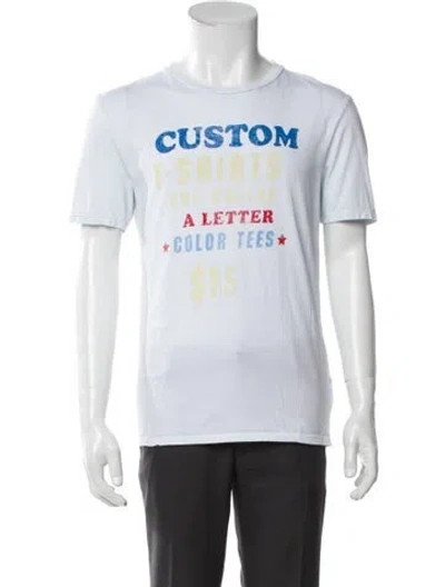 Pre-owned Maison Margiela Vintage 2009 T-shirt In Blue