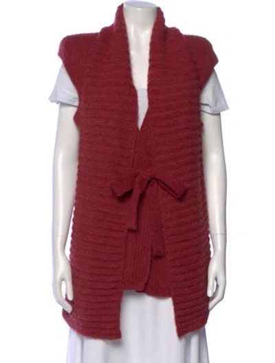 Pre-owned Maison Margiela Vintage 2010 Sweater In Burgundy