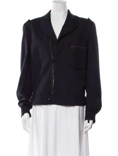 Pre-owned Maison Margiela Vintage Artisanal Late 1990's - Early 2000's Eisenhower Jacket In Blue