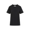 Maison Margiela Four-stitch Cotton T-shirt In Black