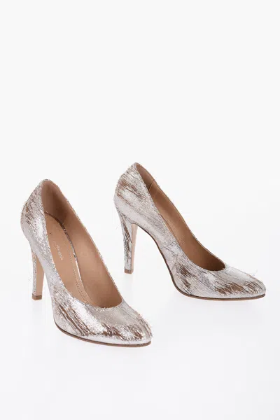 Maison Margiela Pump Court In Gold