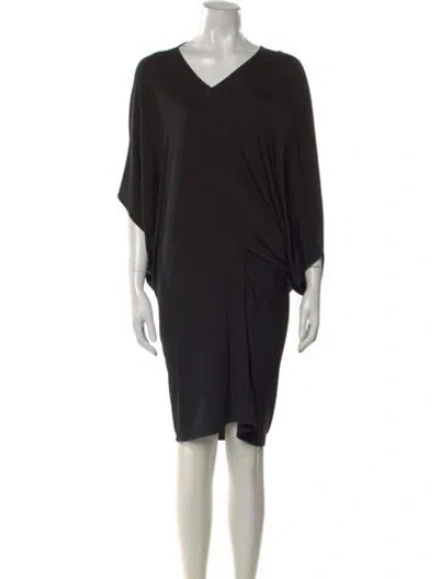Pre-owned Maison Margiela Vintage Knee-length Dress In Black