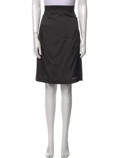 Pre-owned Maison Margiela Vintage Knee-length Skirt In Black