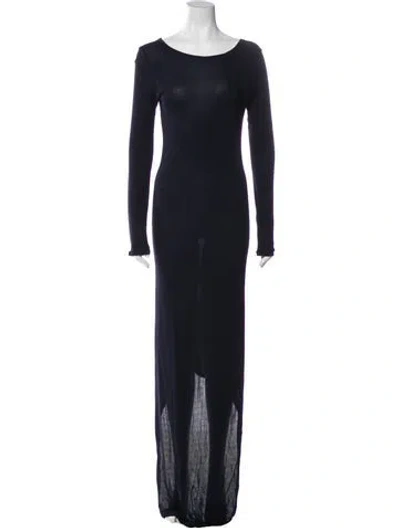 Pre-owned Maison Margiela Vintage Long Dress In Blue
