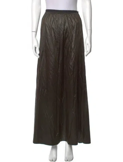 Pre-owned Maison Margiela Vintage Long Skirt In Green