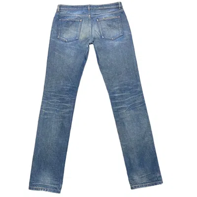 Pre-owned Maison Margiela Vintage  Raw Denim Jeans Washed Blue