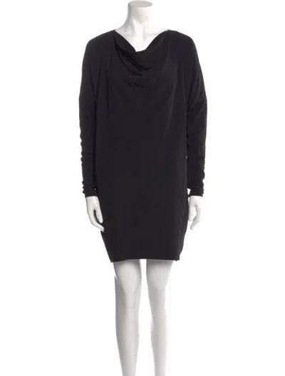 Pre-owned Maison Margiela Vintage Mini Dress In Black