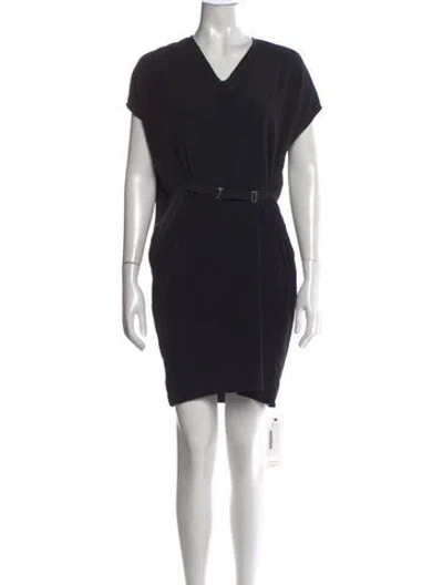 Pre-owned Maison Margiela Vintage Mini Dress In Black