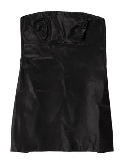 Pre-owned Maison Margiela Vintage Mini Dress In Black