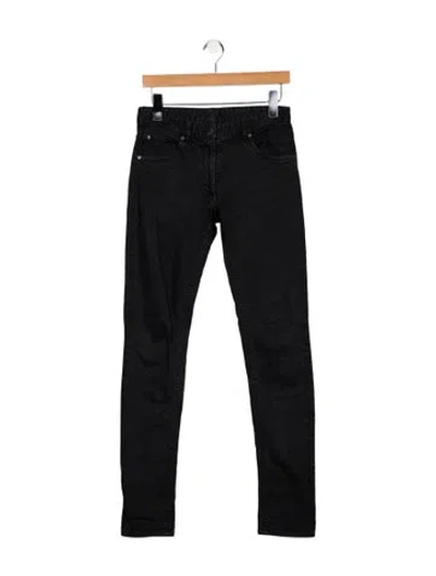 Pre-owned Maison Margiela Vintage Skinny Leg Jeans In Black