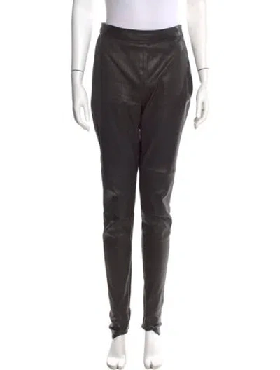 Pre-owned Maison Margiela Vintage Skinny Leg Pants In Black