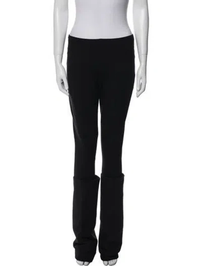 Pre-owned Maison Margiela Vintage Straight Leg Pants In Black