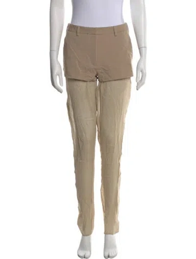 Pre-owned Maison Margiela Vintage Straight Leg Pants In Neutral