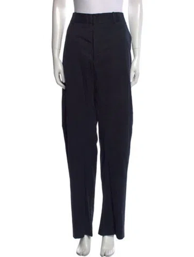 Pre-owned Maison Margiela Vintage Wide Leg Pants In Black