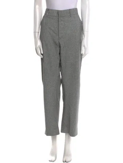 Pre-owned Maison Margiela Vintage Wide Leg Pants In Gray