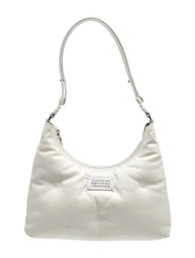 Pre-owned Maison Margiela Vinyl Shoulder Bag In Neutral