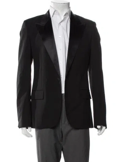 Pre-owned Maison Margiela Virgin Wool Blazer In Black
