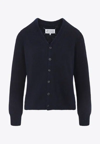 MAISON MARGIELA VIRGIN WOOL CARDIGAN