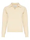 Maison Margiela Virgin Wool Polo Shirt