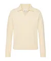 Maison Margiela Polo Knit Top In Neutral
