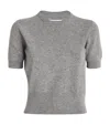 Maison Margiela Women's Short Sleeve Sweater In Grey