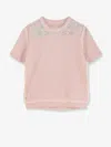 Maison Margiela Virgin Wool Sweater In Pink