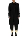 MAISON MARGIELA VIRGIN WOOL TRENCH COAT