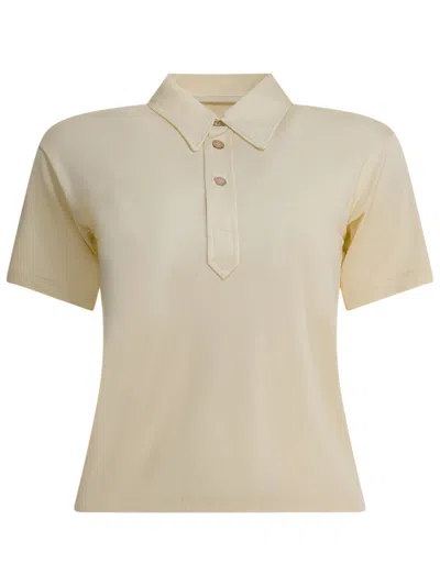 MAISON MARGIELA MAISON MARGIELA VISCOSE POLO SHIRT