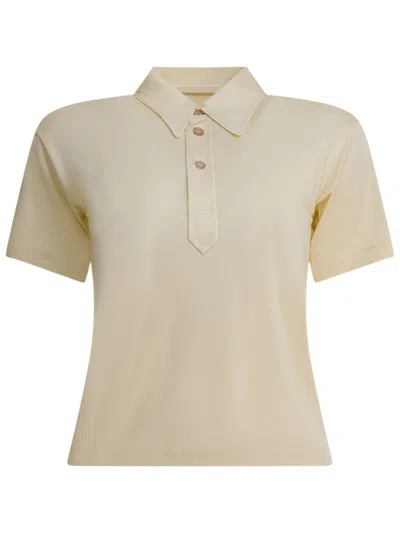 MAISON MARGIELA MAISON MARGIELA VISCOSE POLO SHIRT