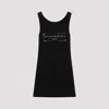 Maison Margiela Viscose Top Stitchings Signature In Black