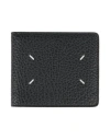 Maison Margiela Wallet Black Size - Bovine Leather