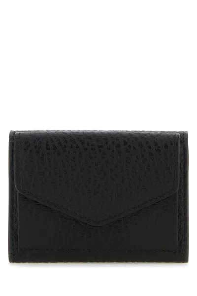 Maison Margiela Wallet Clip 3 In Black