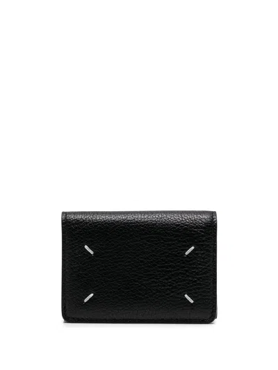 Maison Margiela Wallet Clip 3 In Black