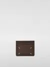 Maison Margiela Four Stitches Card Holder In Brown