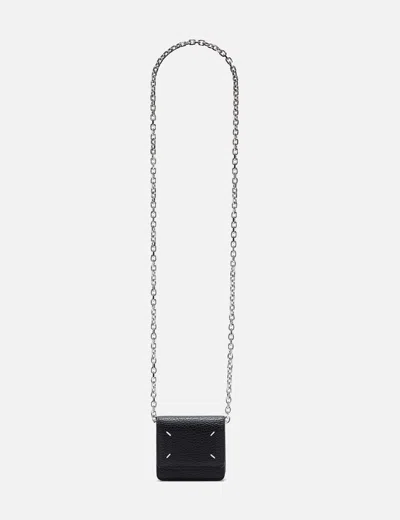 Maison Margiela Wallet On Chain In Black