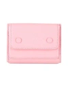 Maison Margiela Man Wallet Pink Size - Goat Skin In Pink
