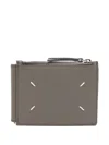 Maison Margiela Wallet Slim 2 Pincer In Brown