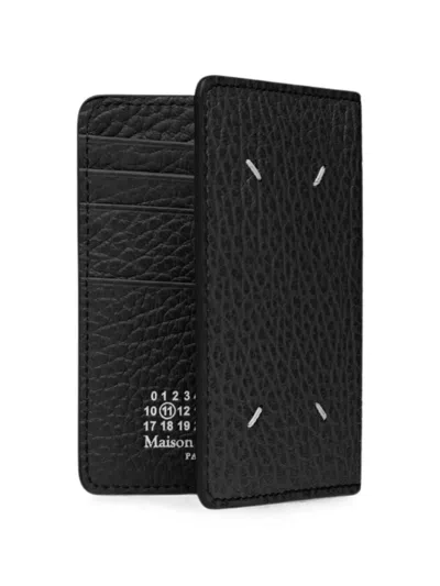 Maison Margiela Wallet Slim "card Holder" In Black