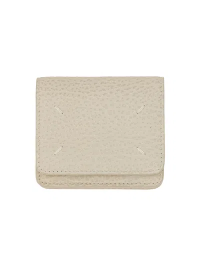 Maison Margiela Wallet With Logo In Grey
