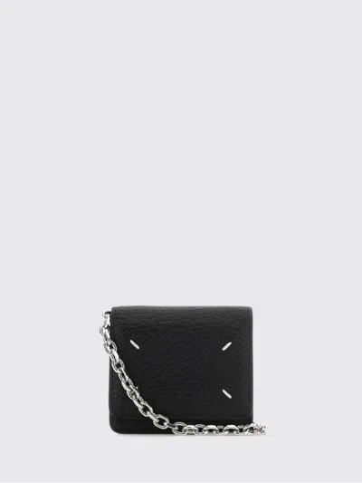Maison Margiela Wallet On Chain Small In White