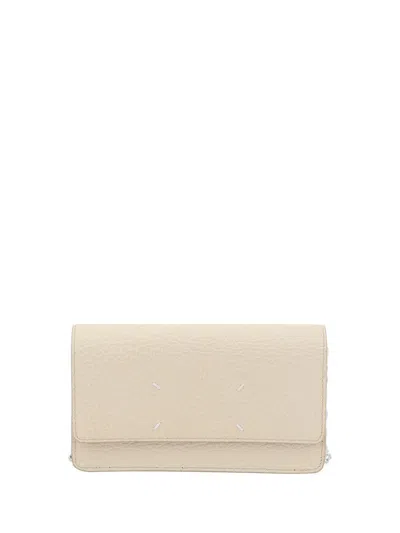 Maison Margiela Wallets In Beige