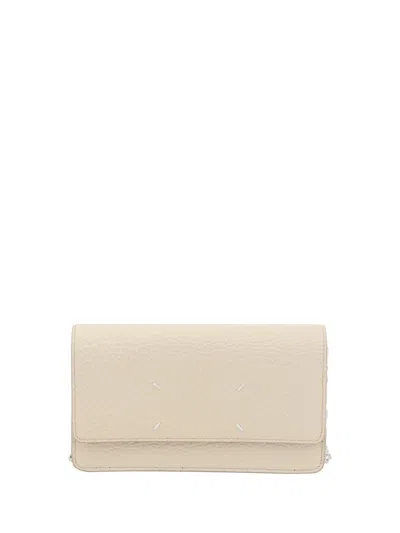 Maison Margiela Wallets In Beige