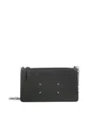 Maison Margiela Zipped Wallet On Chain Wallets Black In Black